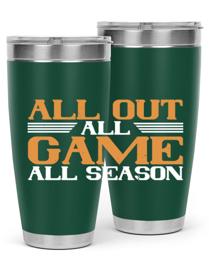 All out all game all season 2238#- badminton- Tumbler