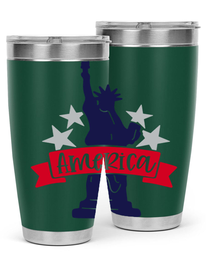 America Style 145#- Fourt Of July- Tumbler