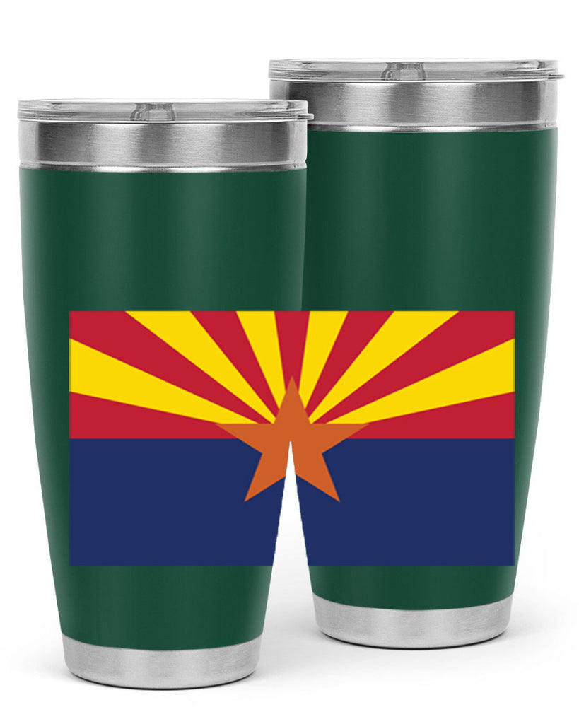 Arizona 49#- Us Flags- Tumbler