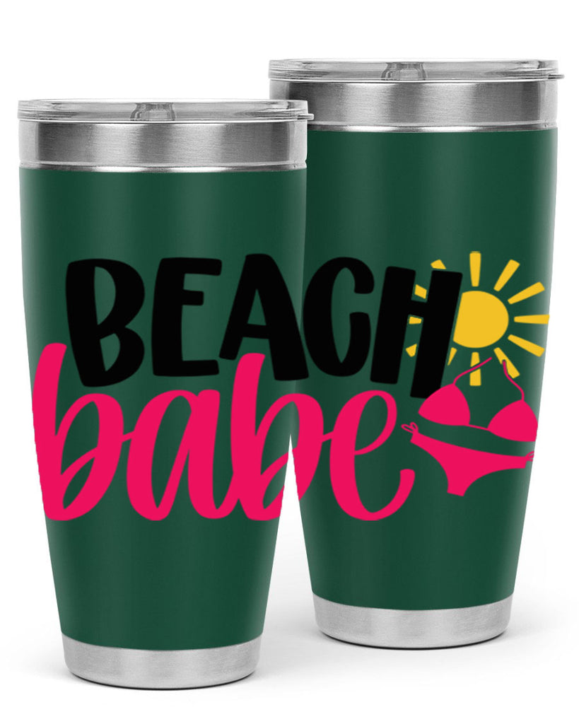 Beach Babe Style 52#- summer- Tumbler