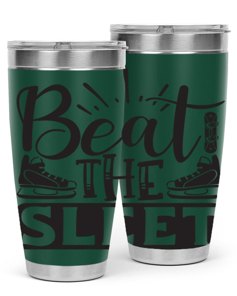 Beat the sleet 24#- winter- Tumbler