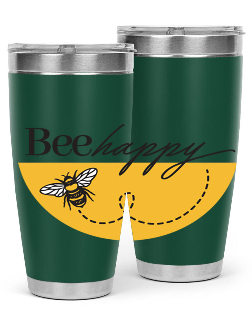 Bee Happy30#- spring- Tumbler
