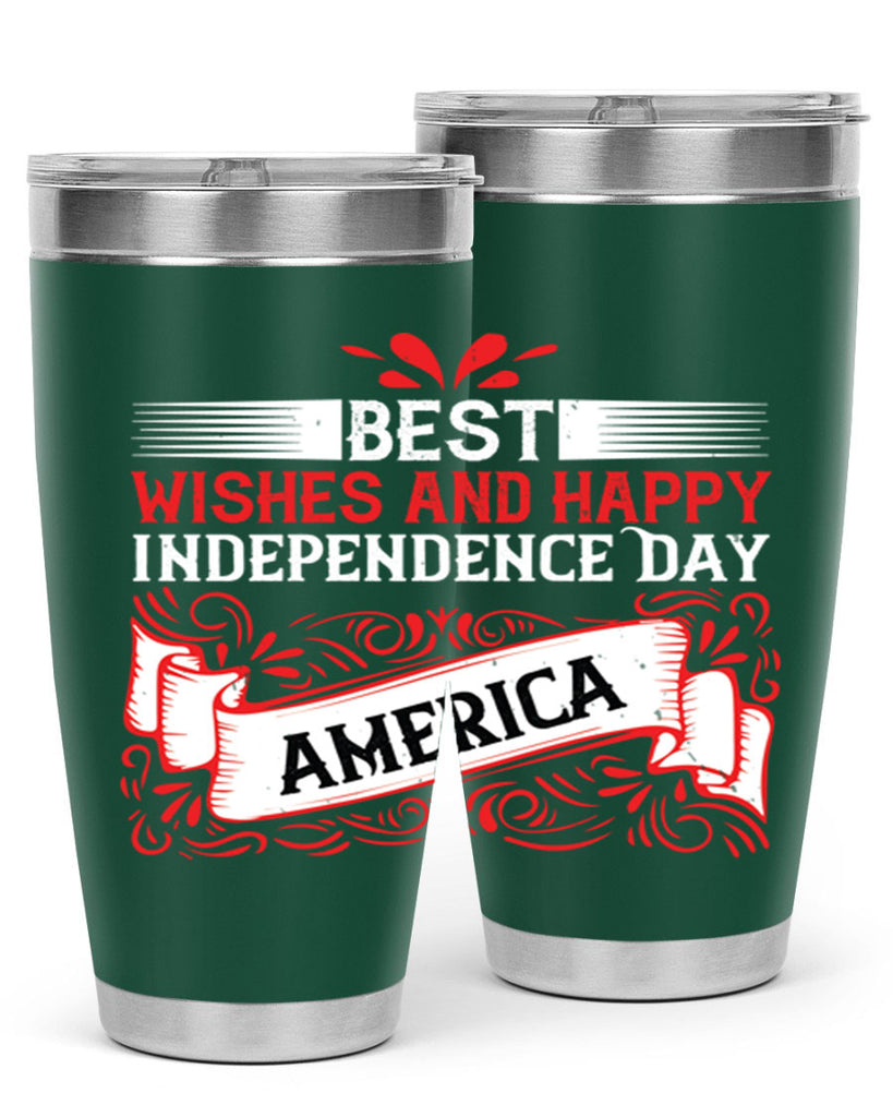 Best wishes and happy Independence Day america Style 86#- Fourt Of July- Tumbler