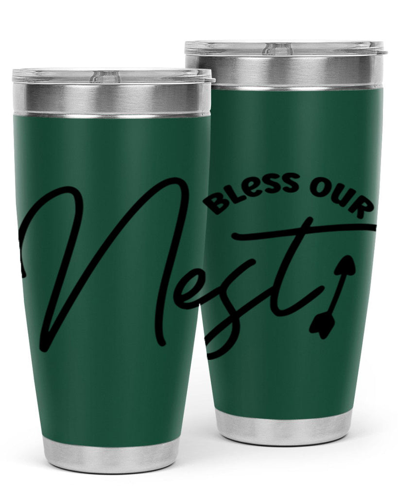 Bless Our Nest55#- spring- Tumbler