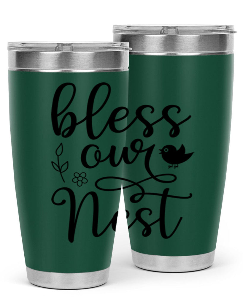 Bless our nest  68#- spring- Tumbler
