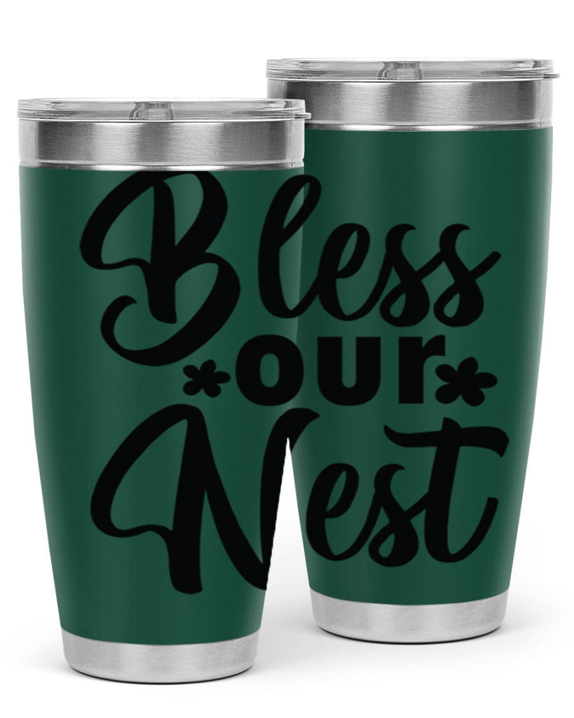 Bless our nest  design 70#- spring- Tumbler