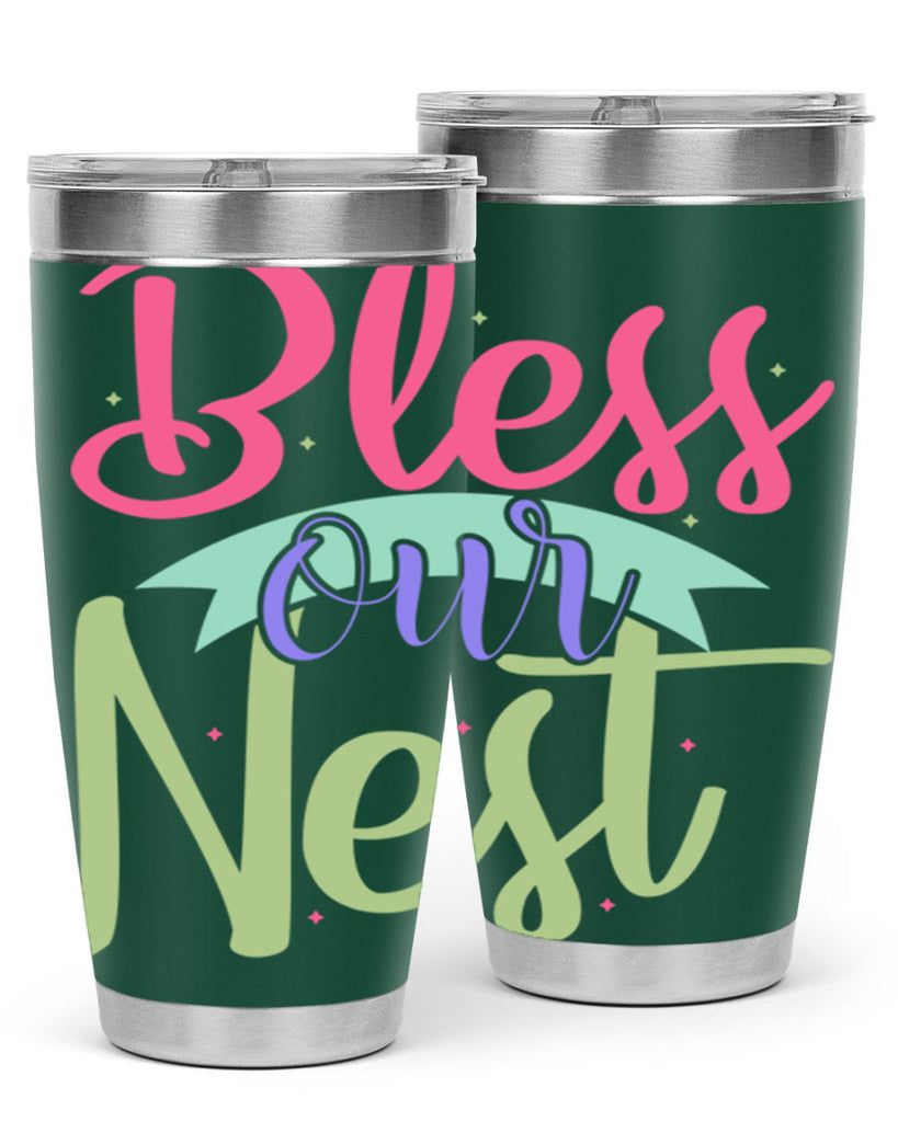 Bless our nest 49#- spring- Tumbler