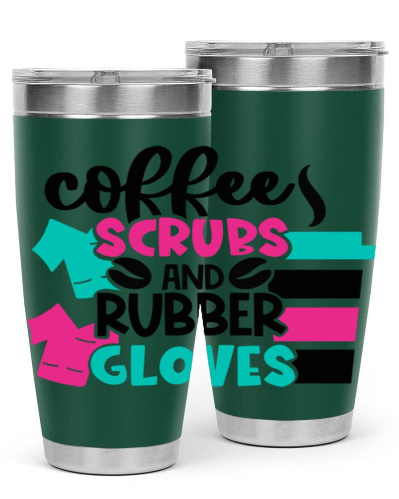 Coffee Scrubs And Rubber Gloves Style Style 209#- nurse- tumbler