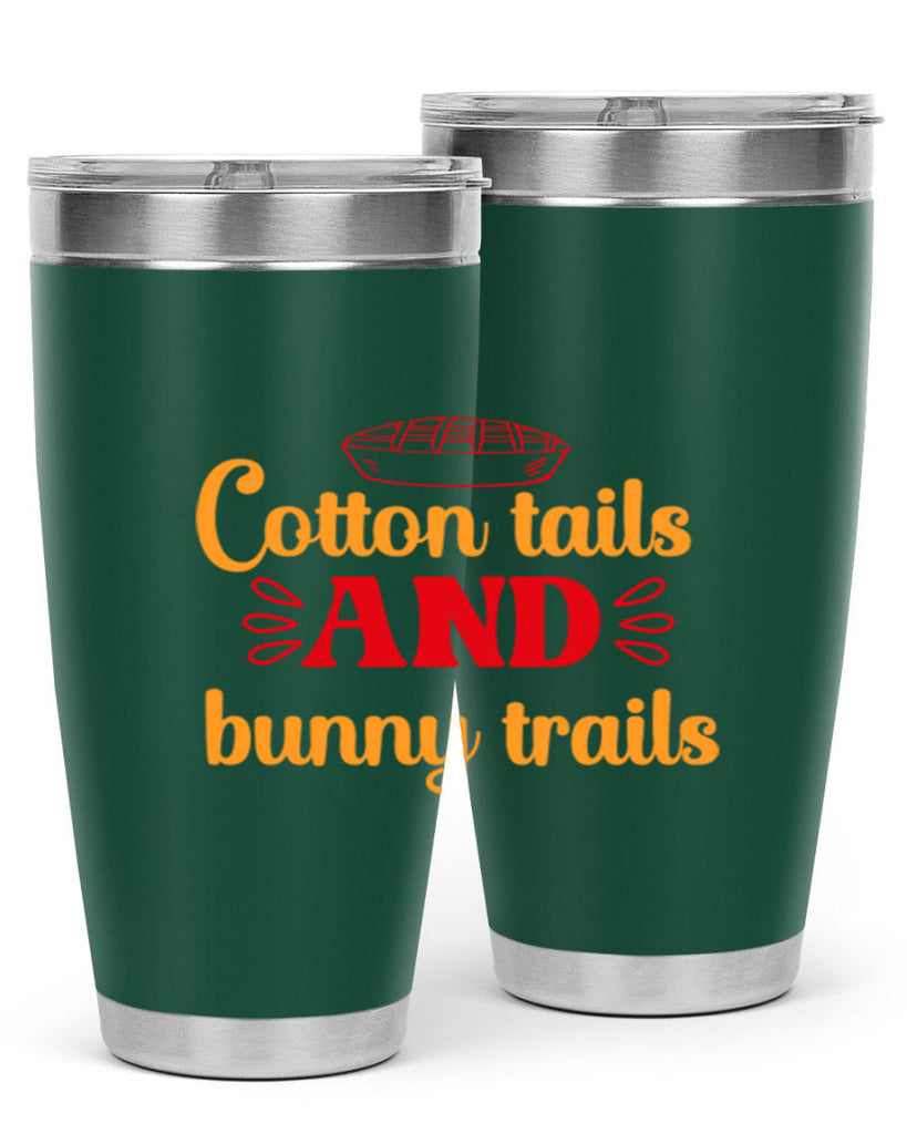 Cotton tails and bunny trails 112#- spring- Tumbler