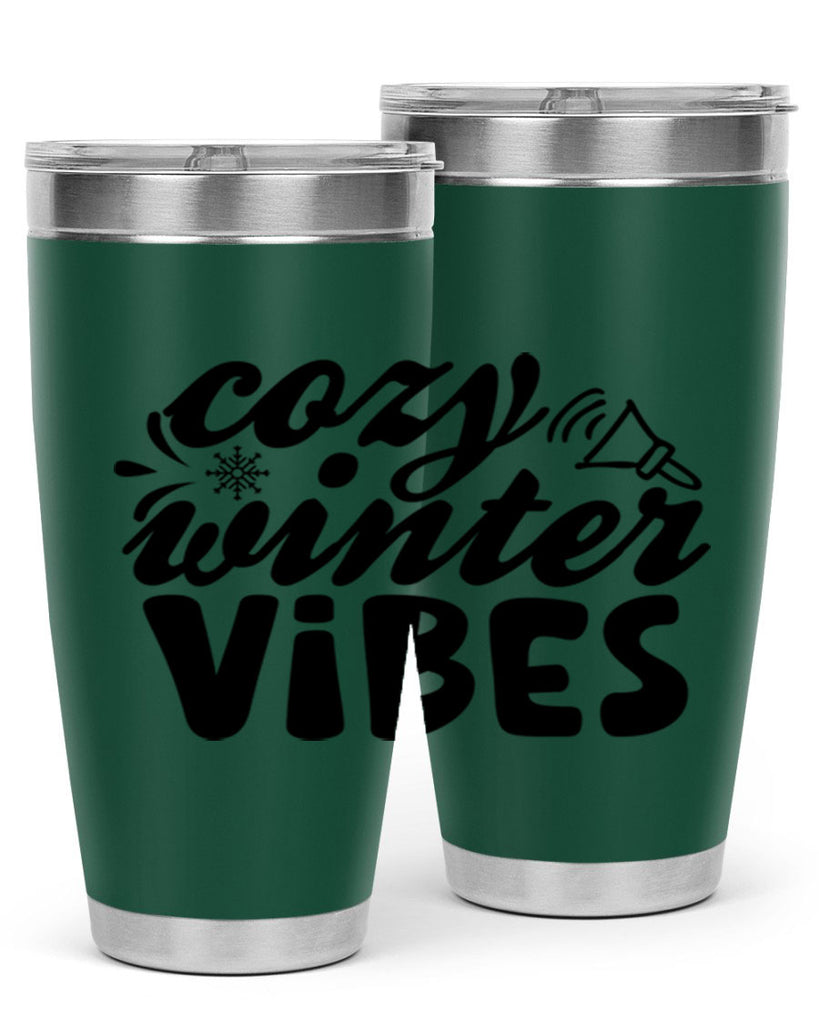 Cozy Winter Vibes 67#- winter- Tumbler
