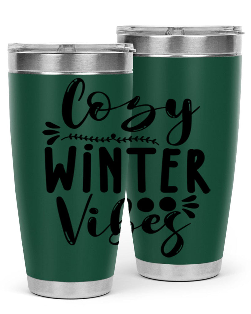 Cozy Winter Vibes 71#- winter- Tumbler