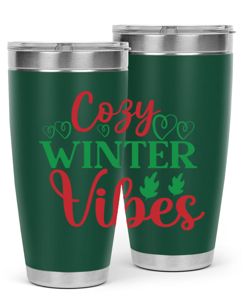 Cozy Winter Vibes 74#- winter- Tumbler