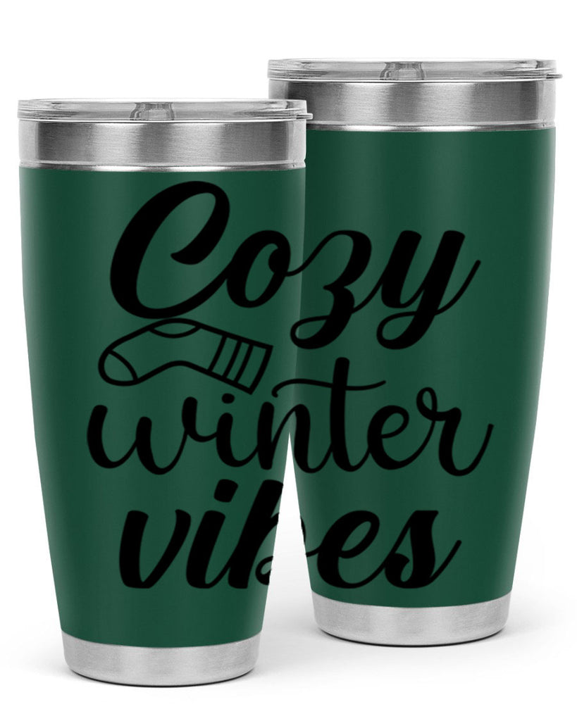 Cozy Winter Vibes 82#- winter- Tumbler