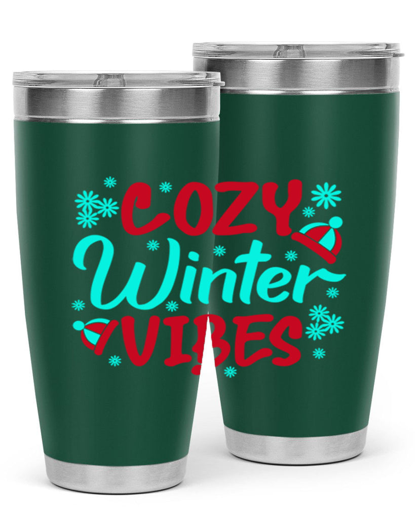 Cozy Winter Vibes Winter 83#- winter- Tumbler