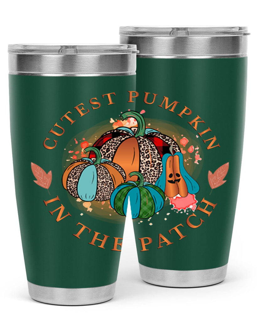 Cutest Pumpkin in the Patch 65#- fall- Tumbler