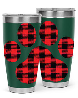 Dog Paw Style 94#- dog- Tumbler
