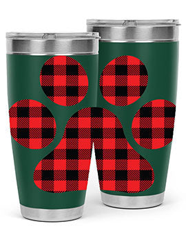 Dog Paw Style 95#- dog- Tumbler