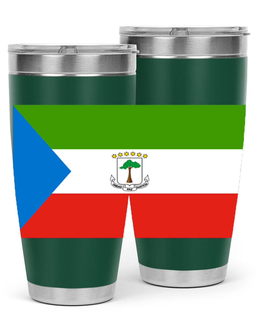 Equatorial Guinea 144#- world flags- Tumbler