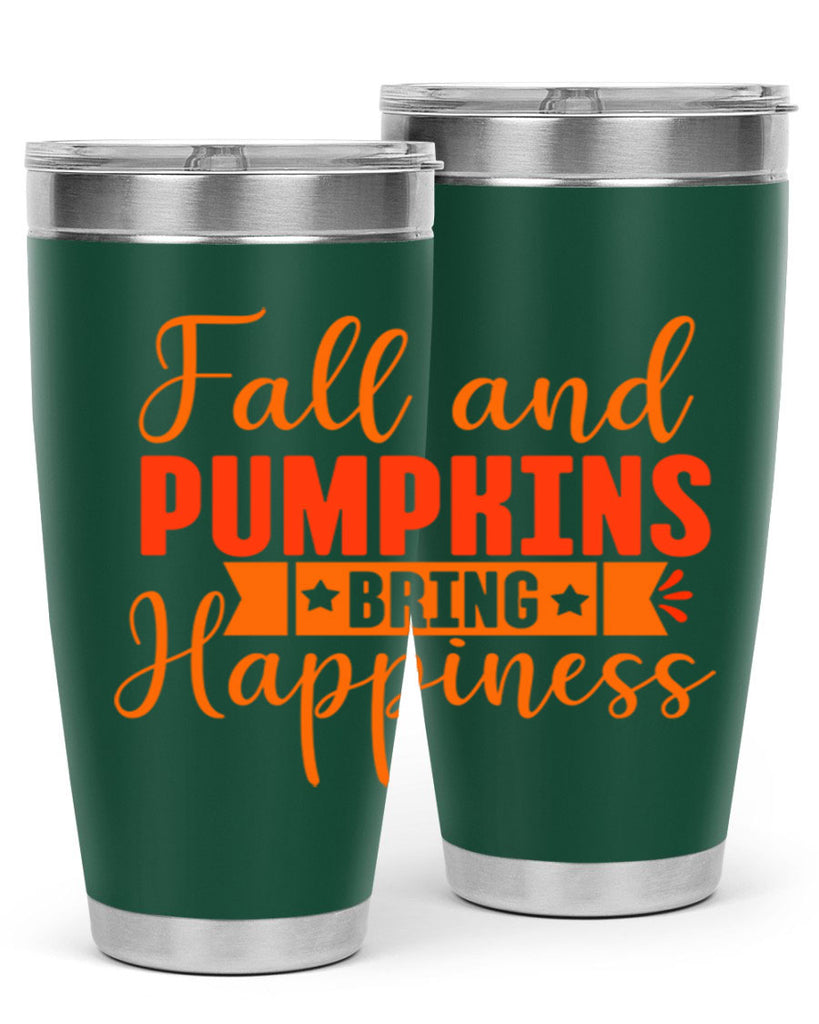 Fall And Pumpkins Bring Happiness Design 84#- fall- Tumbler
