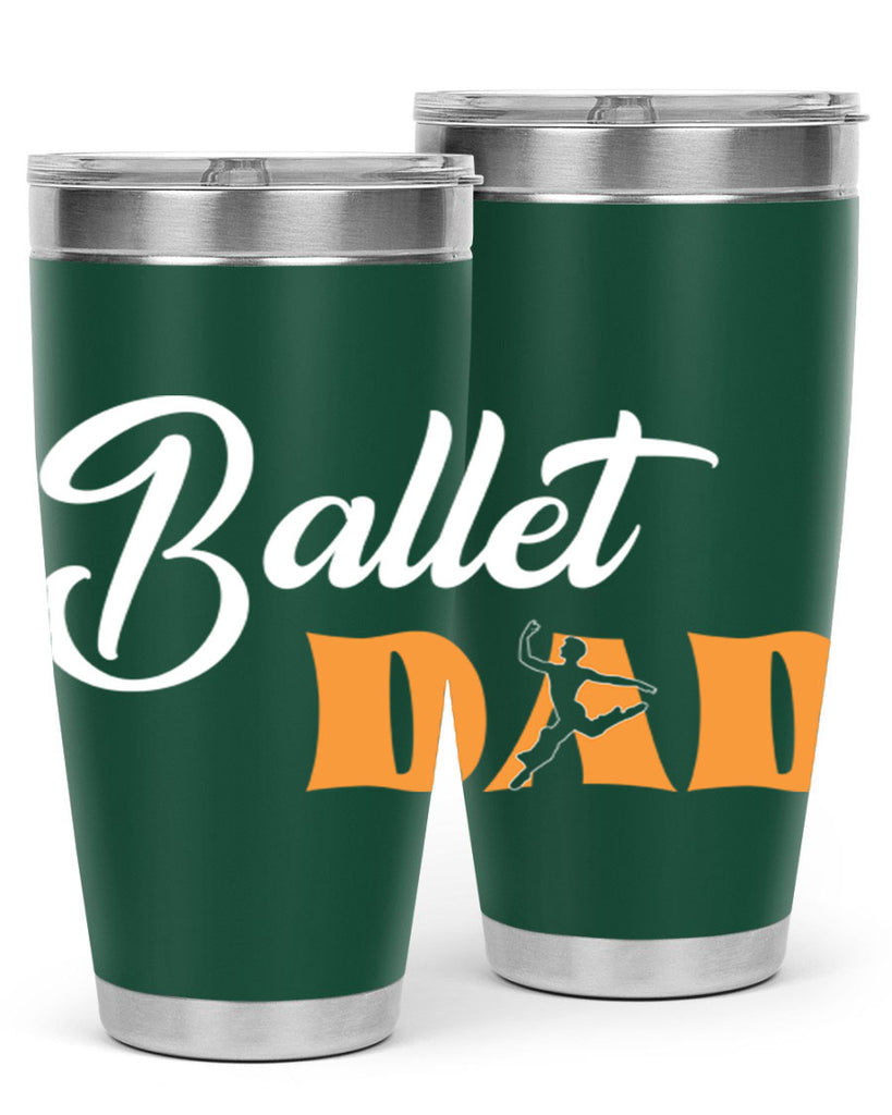Fitted Dance Dad Ballet SVG Ballet 39#- ballet- Tumbler