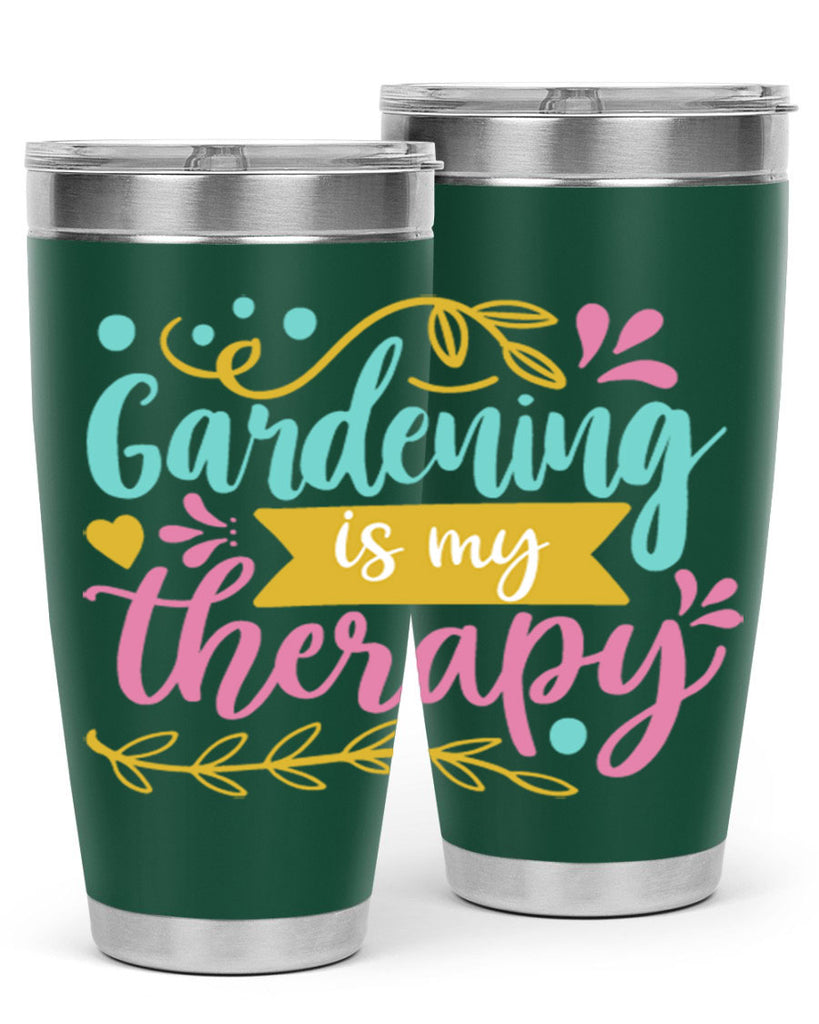 Gardening is my therapy Style 66#- summer- Tumbler