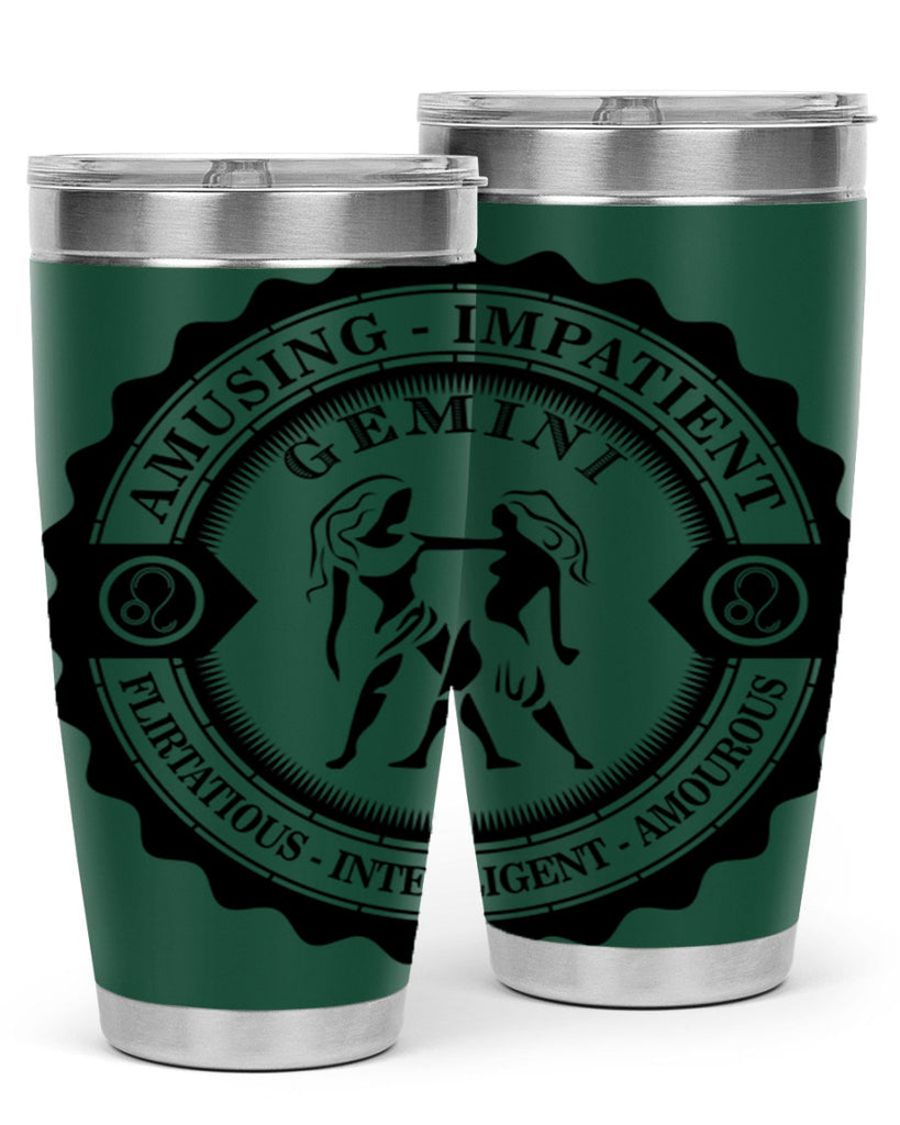 Gemini 11#- zodiac- Tumbler