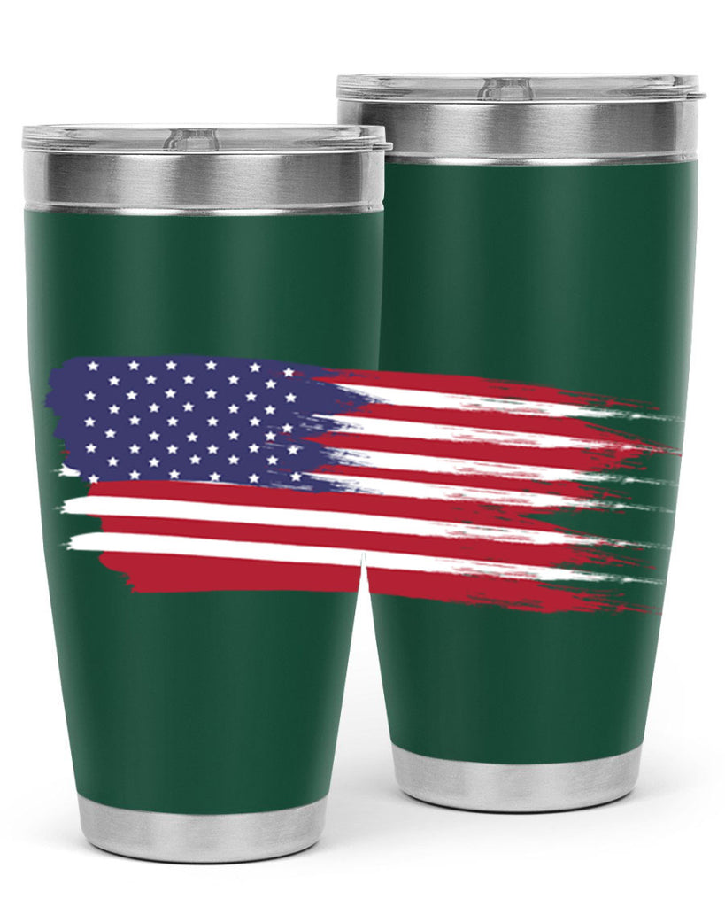 Grunge Flag 54#- Us Flags- Tumbler