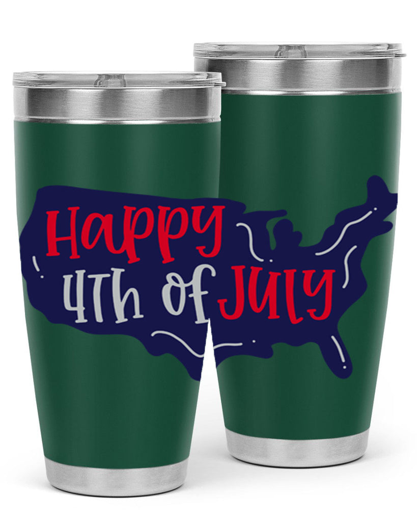 Happy th Of July Style 153#- Fourt Of July- Tumbler