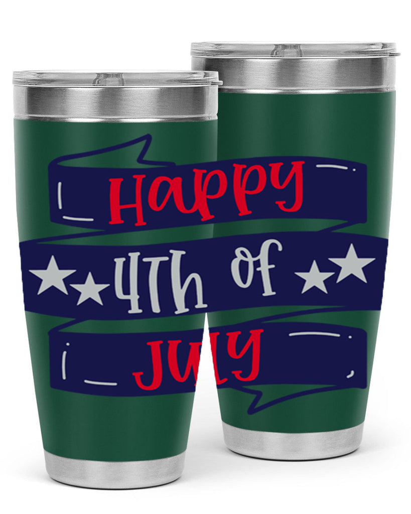 Happy th Of July Style 154#- Fourt Of July- Tumbler