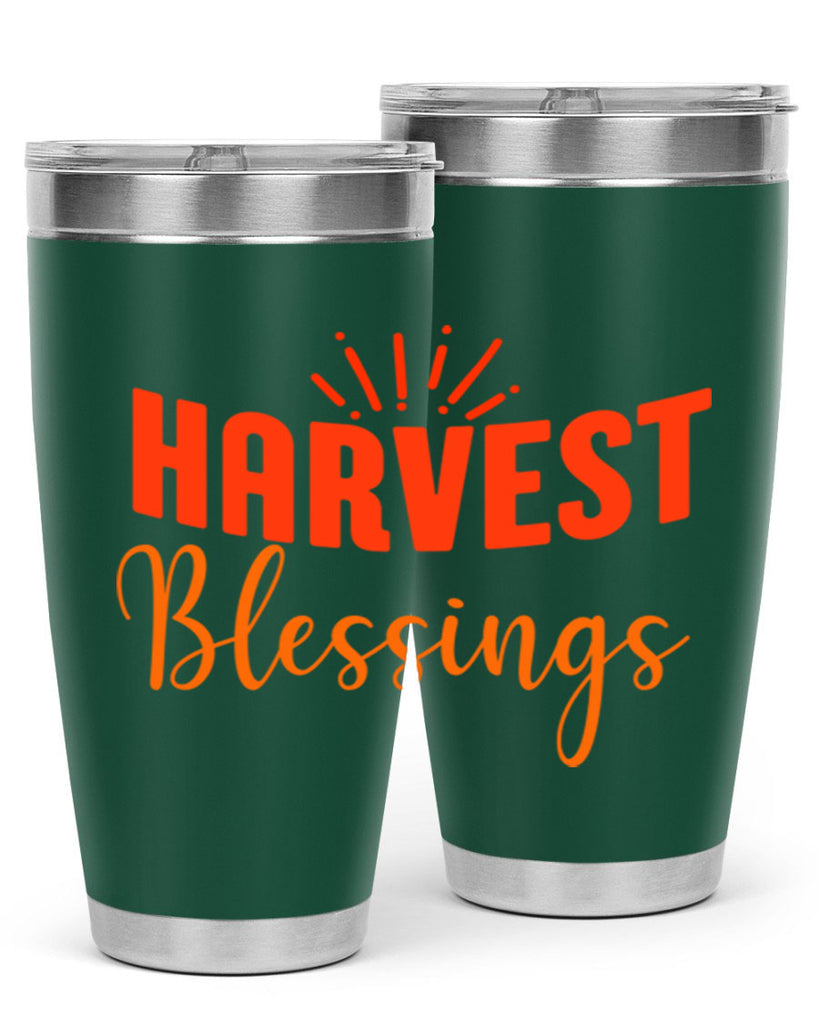 Harvest Blessings Design 264#- fall- Tumbler