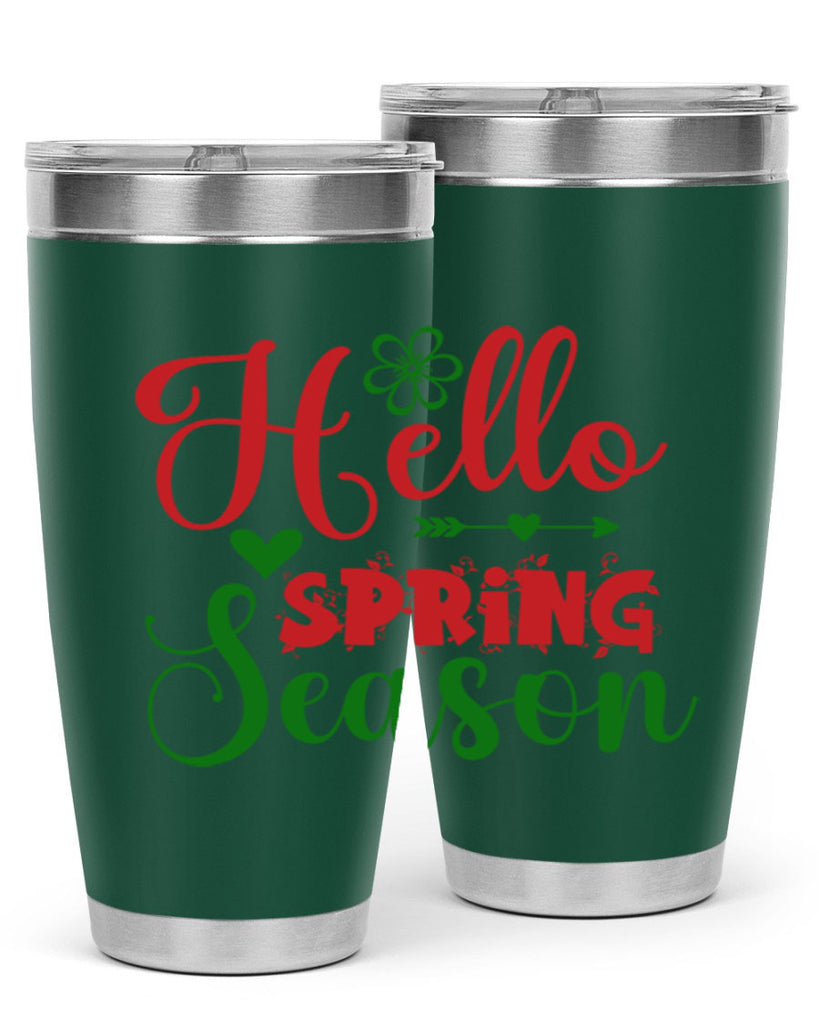 Hello Spring Season 224#- spring- Tumbler