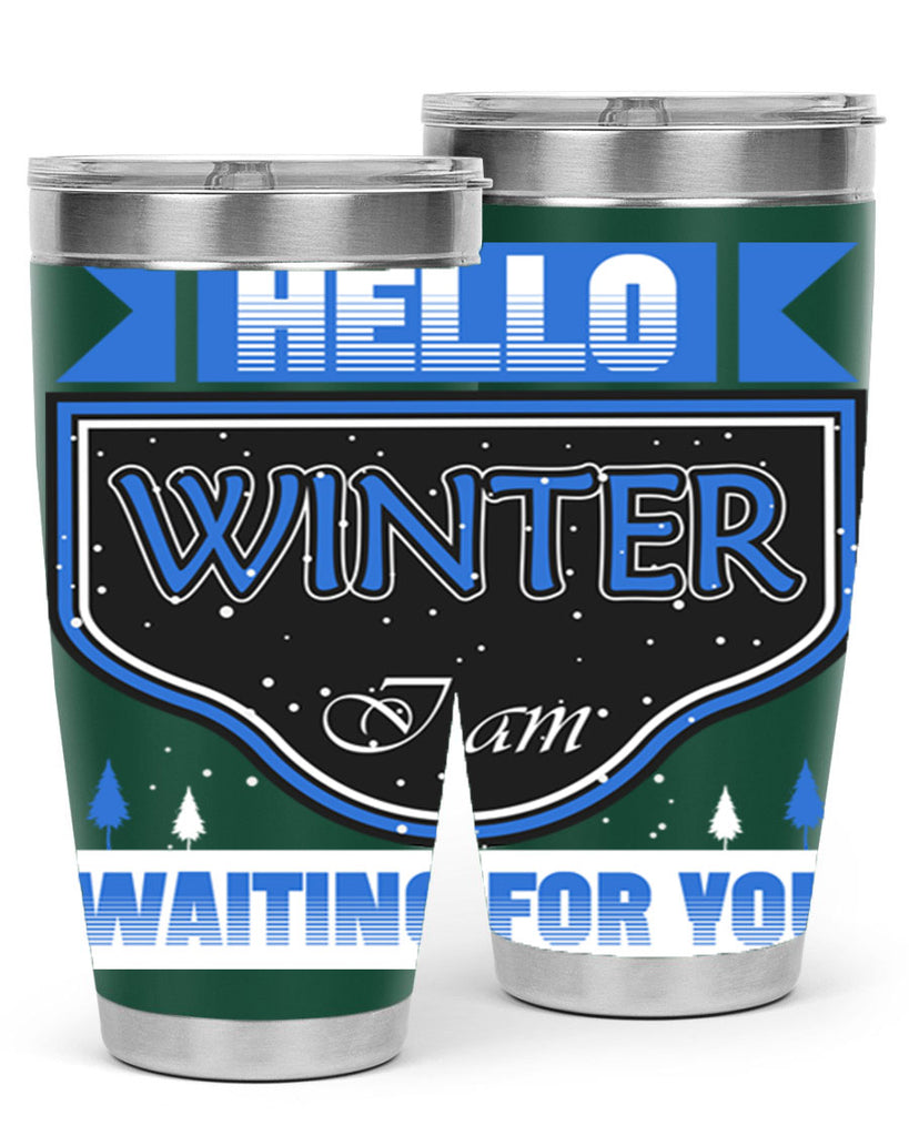 Hello Winter 164#- winter- Tumbler