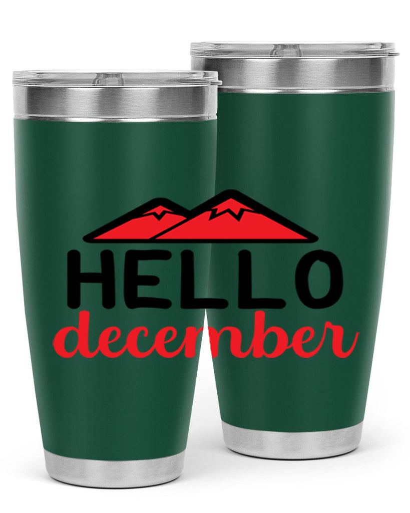 Hello december 160#- winter- Tumbler