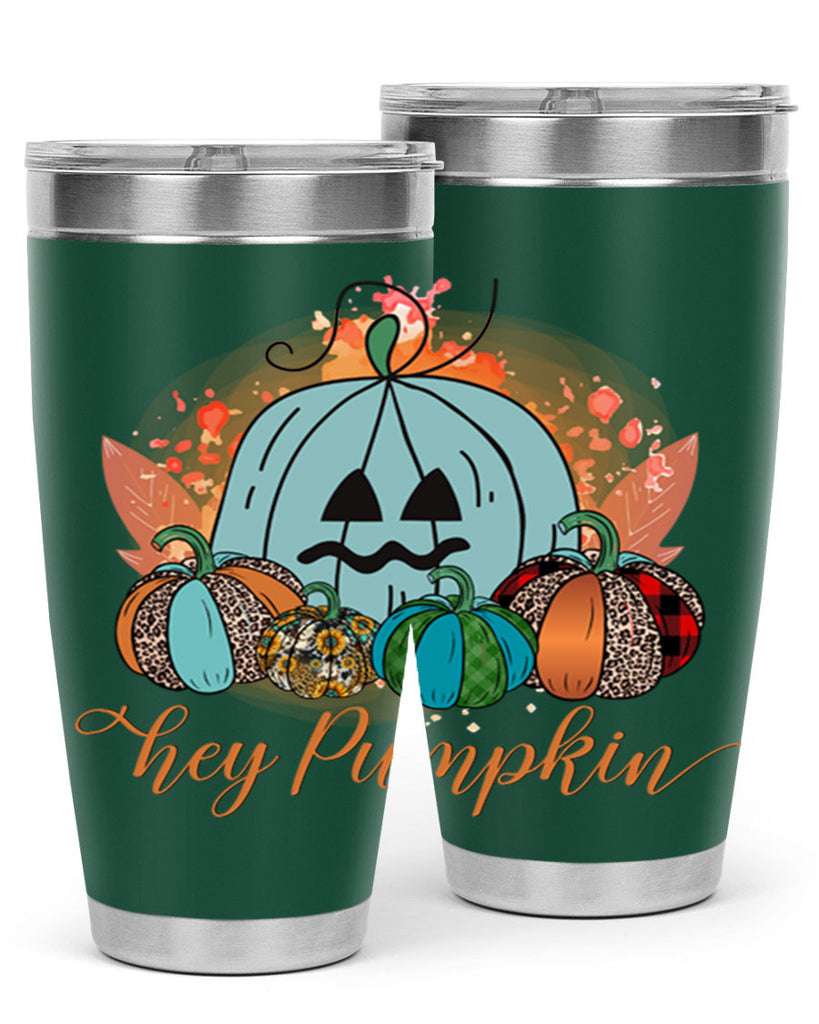 Hey Pumpkin 302#- fall- Tumbler