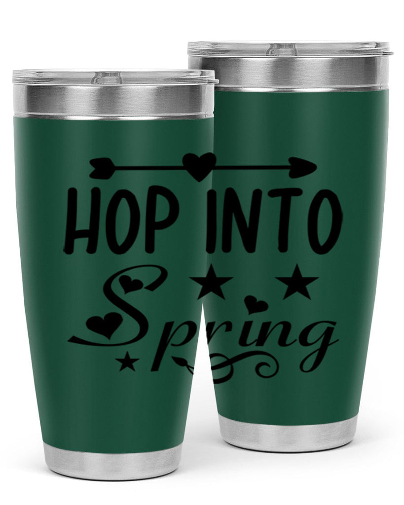 Hop into Spring 249#- spring- Tumbler