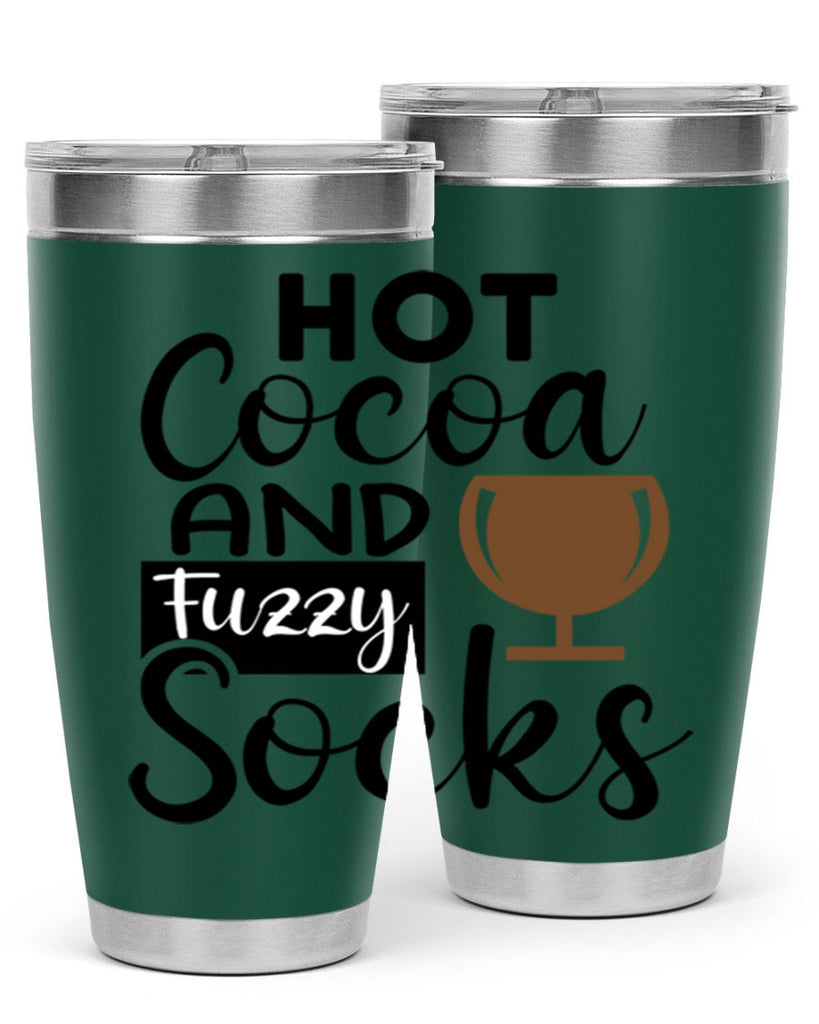 Hot Cocoa And Fuzzy Socks 218#- winter- Tumbler