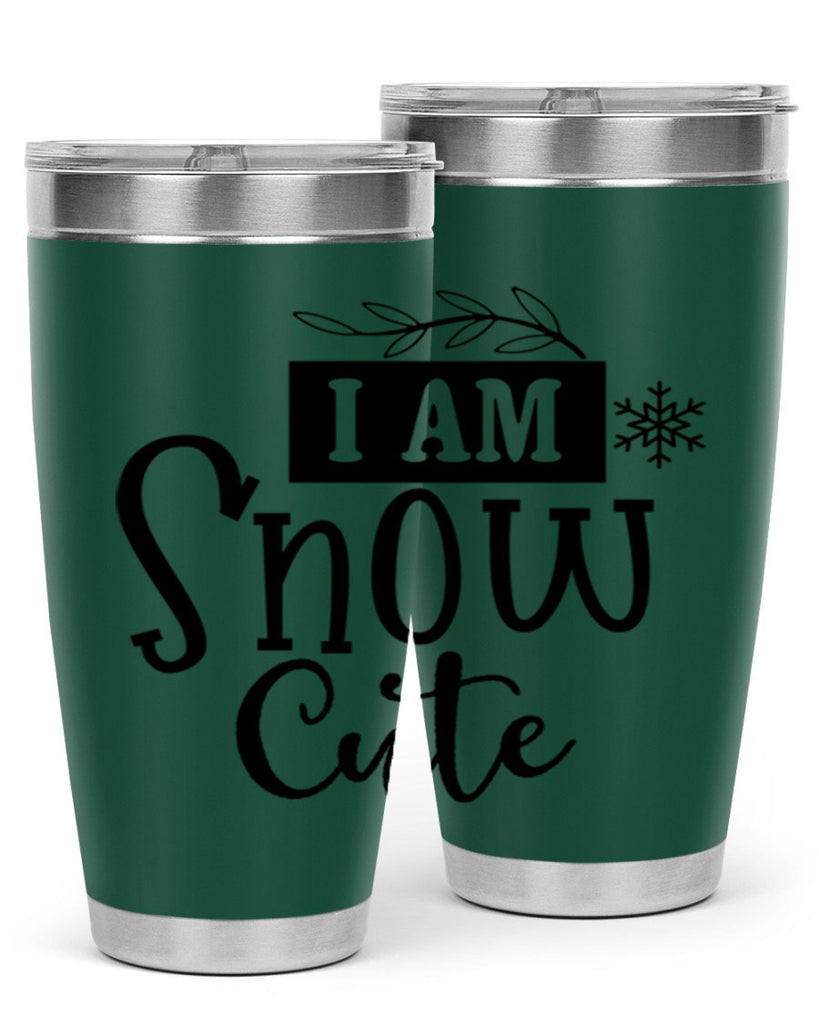 I Am Snow Cute 220#- winter- Tumbler