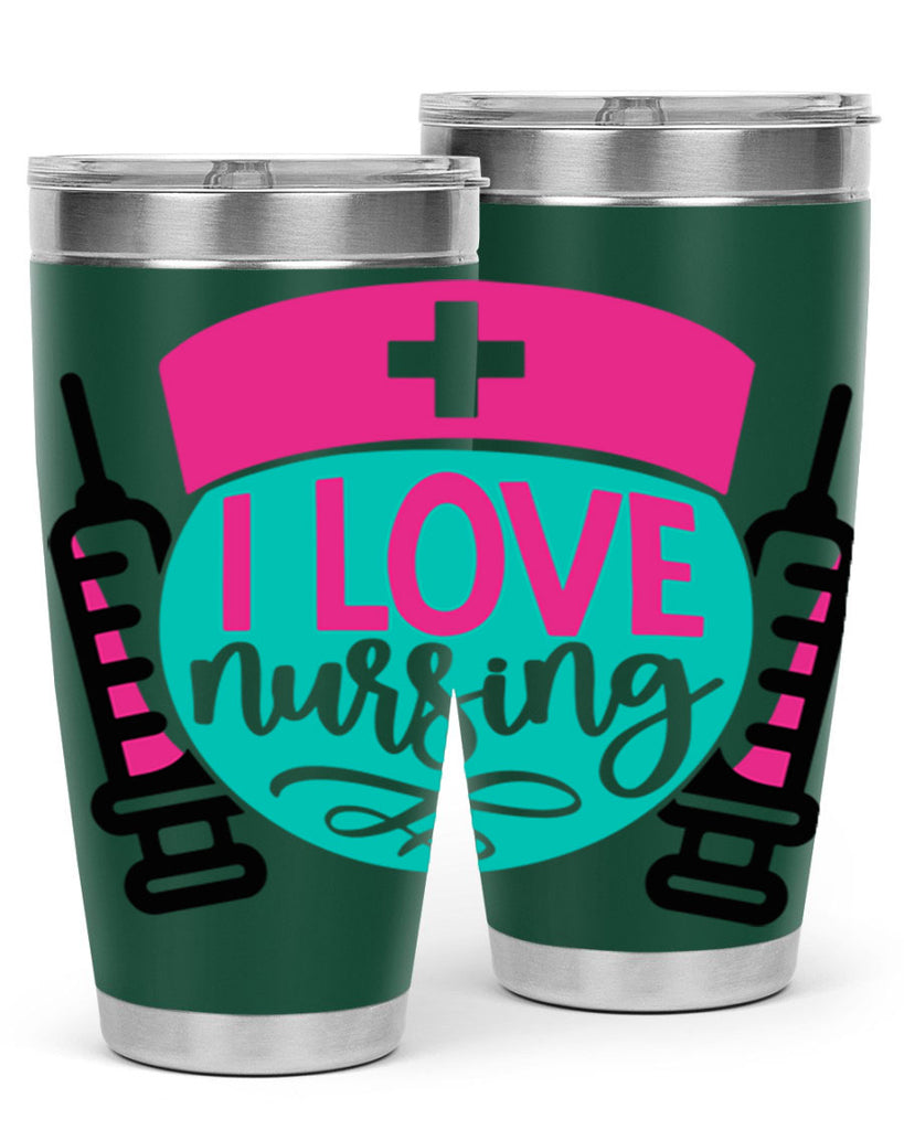 I Love Nursing Style Style 172#- nurse- tumbler