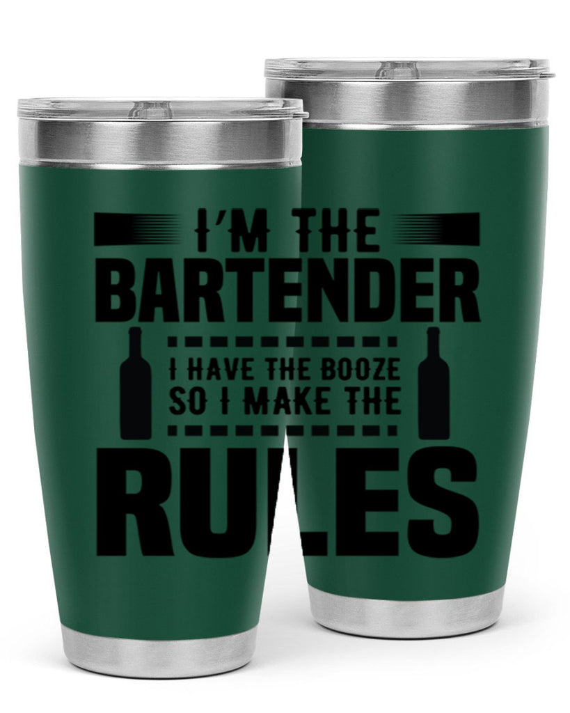 I am the Bartender Style 2#- bartender- tumbler