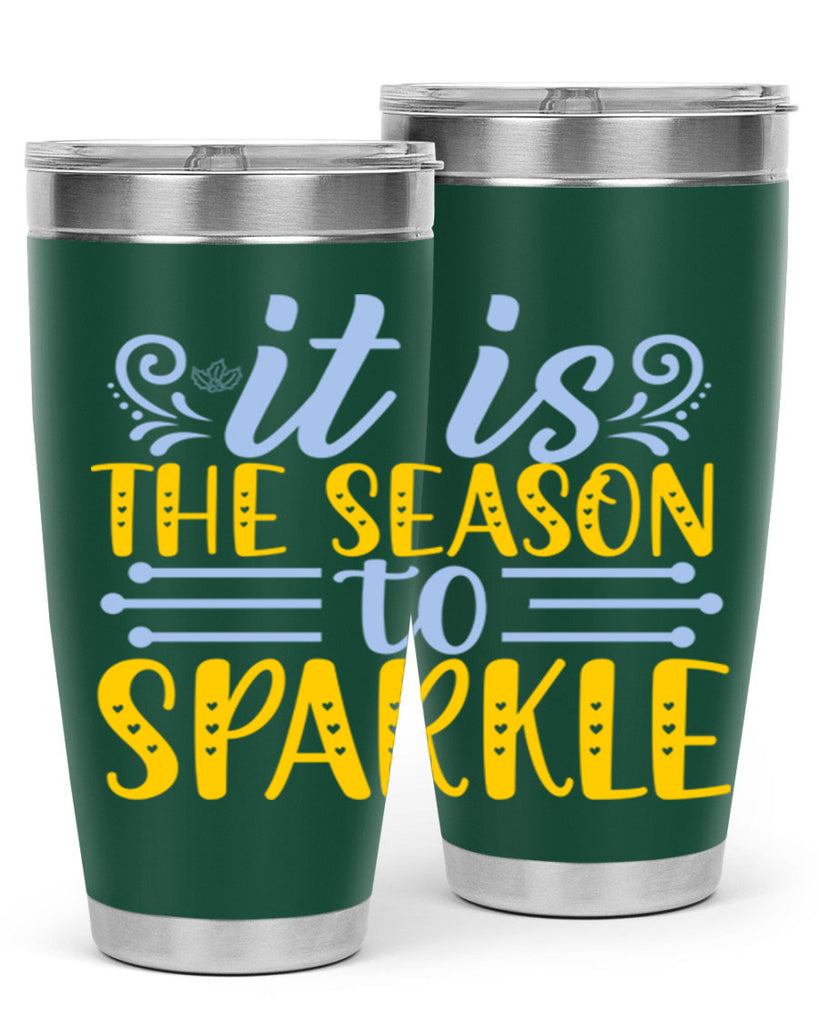 It is the season to sparkle256#- winter- Tumbler