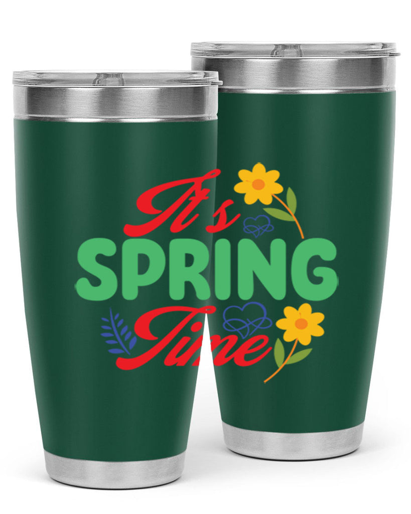 It's Spring Time 277#- spring- Tumbler