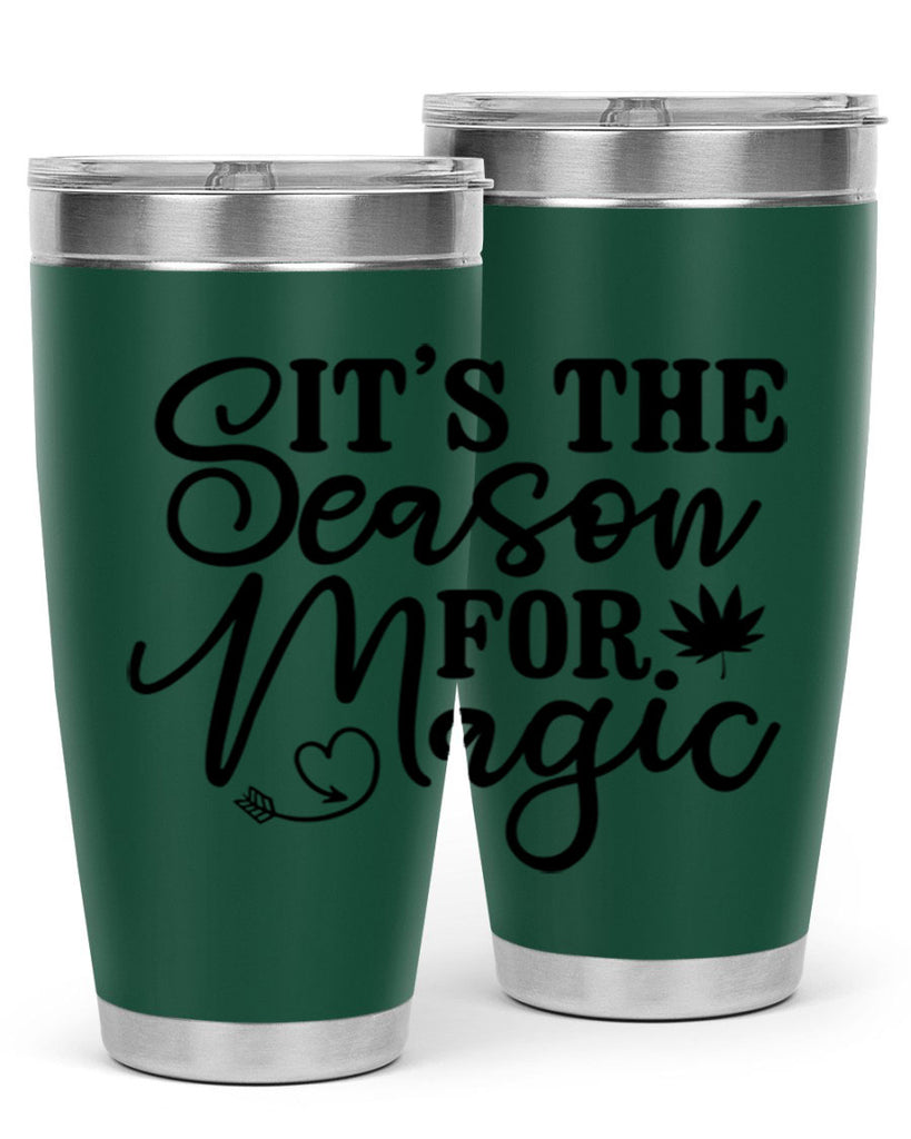 Its The Season For Magic 259#- winter- Tumbler