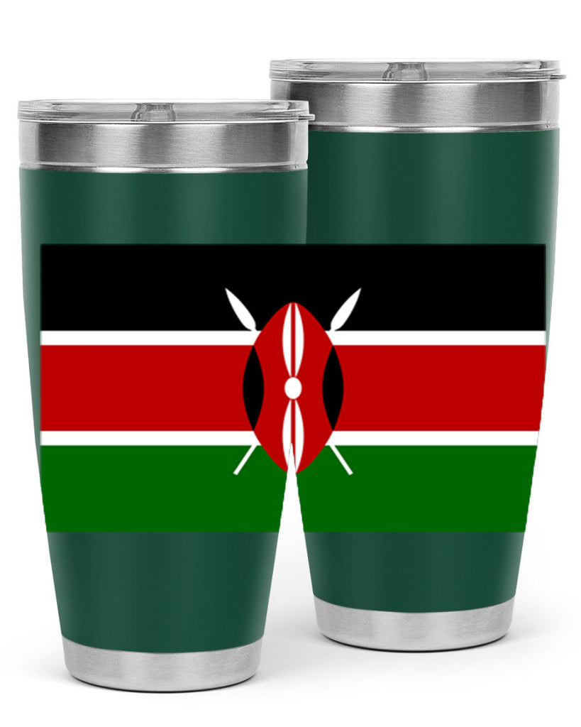 Kenya 110#- world flags- Tumbler