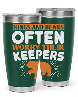 Kings and Bears often worry their Keepers 66#- Bears- Tumbler