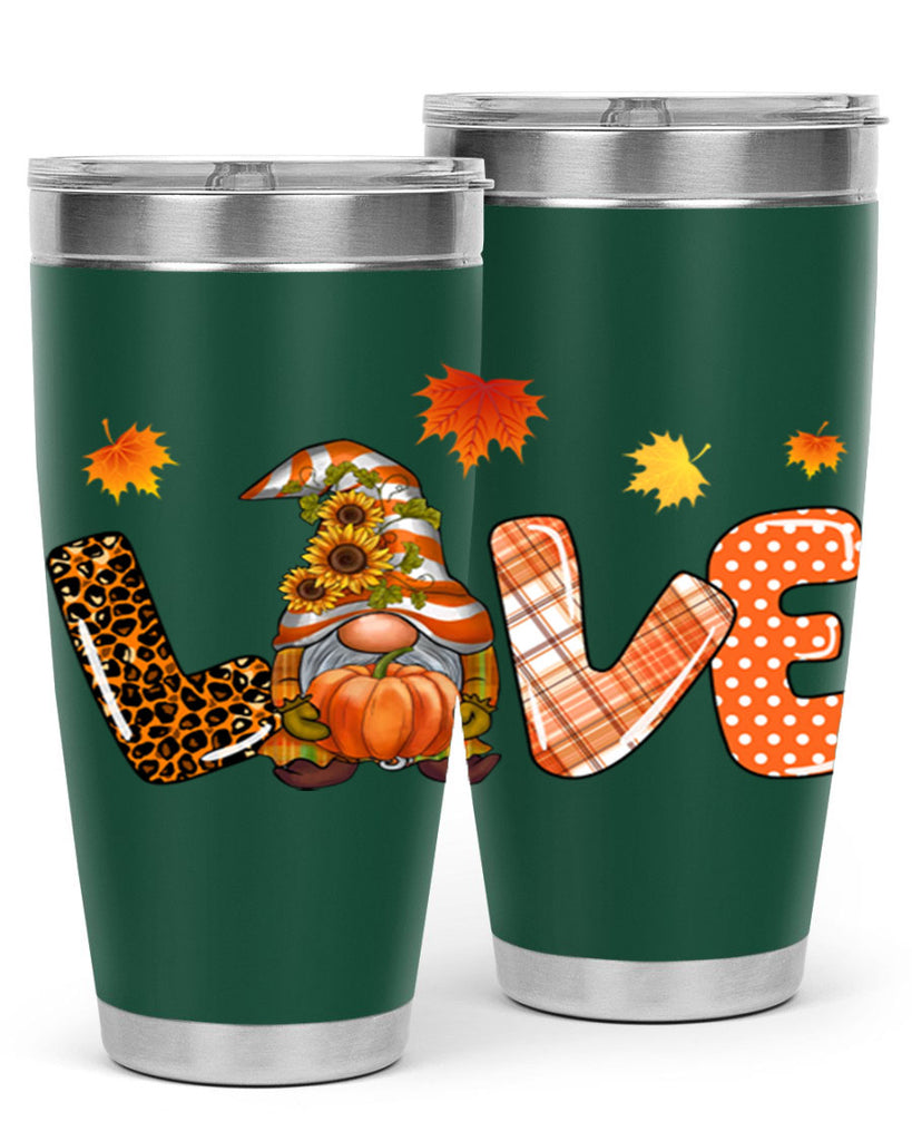 LOVEFallGnomeAutumn 416#- fall- Tumbler