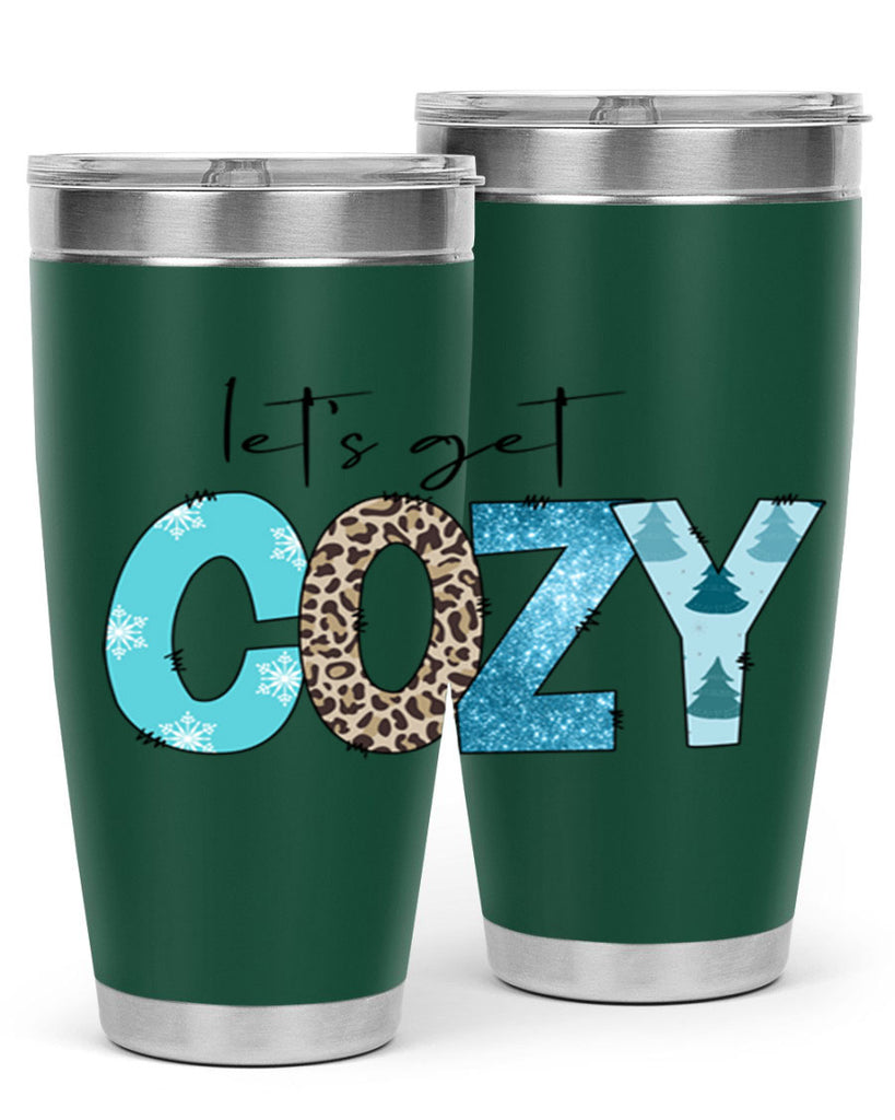 Let s cozy 295#- winter- Tumbler