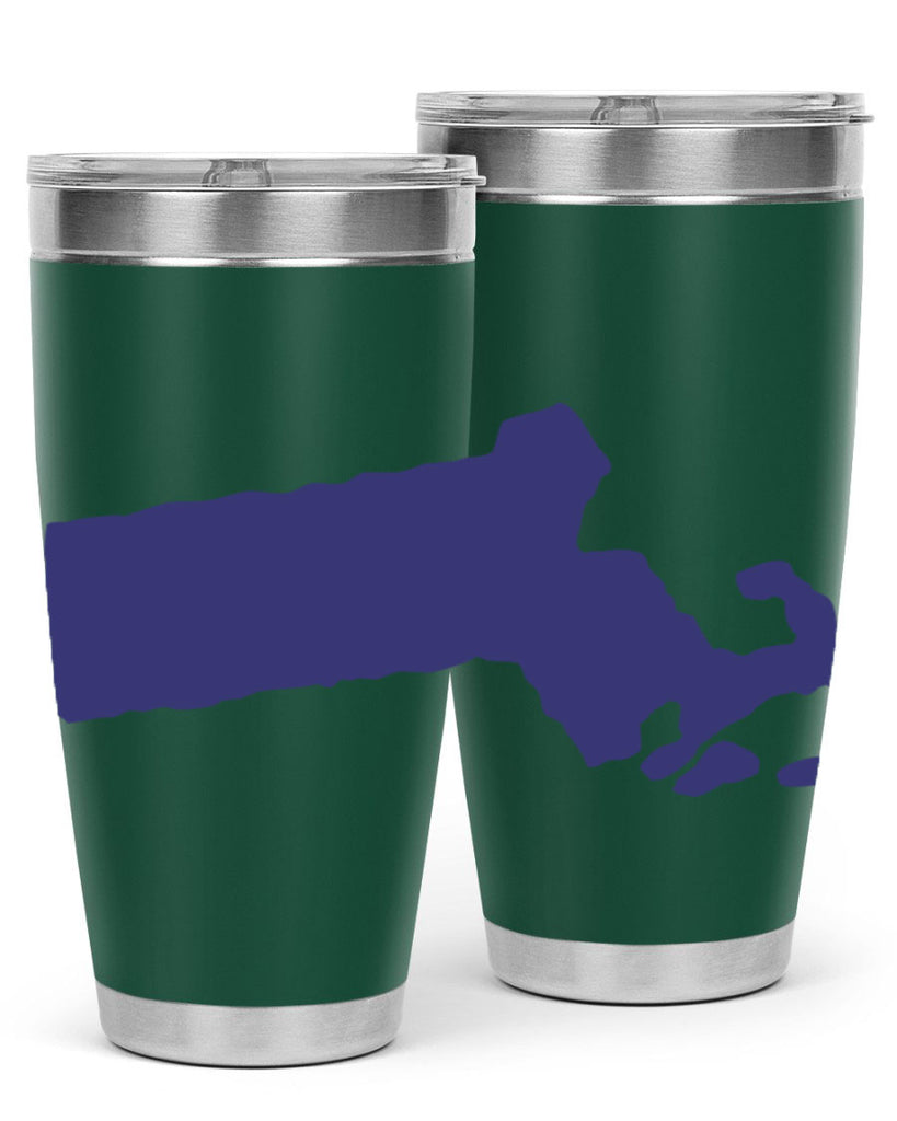Massachusetts 30#- stateflags- Tumbler