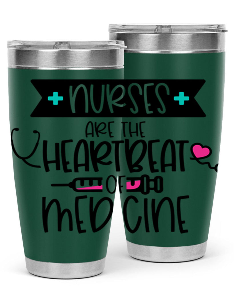 Nurses Are The Heartbeat Of Medicine Style Style 91#- nurse- tumbler