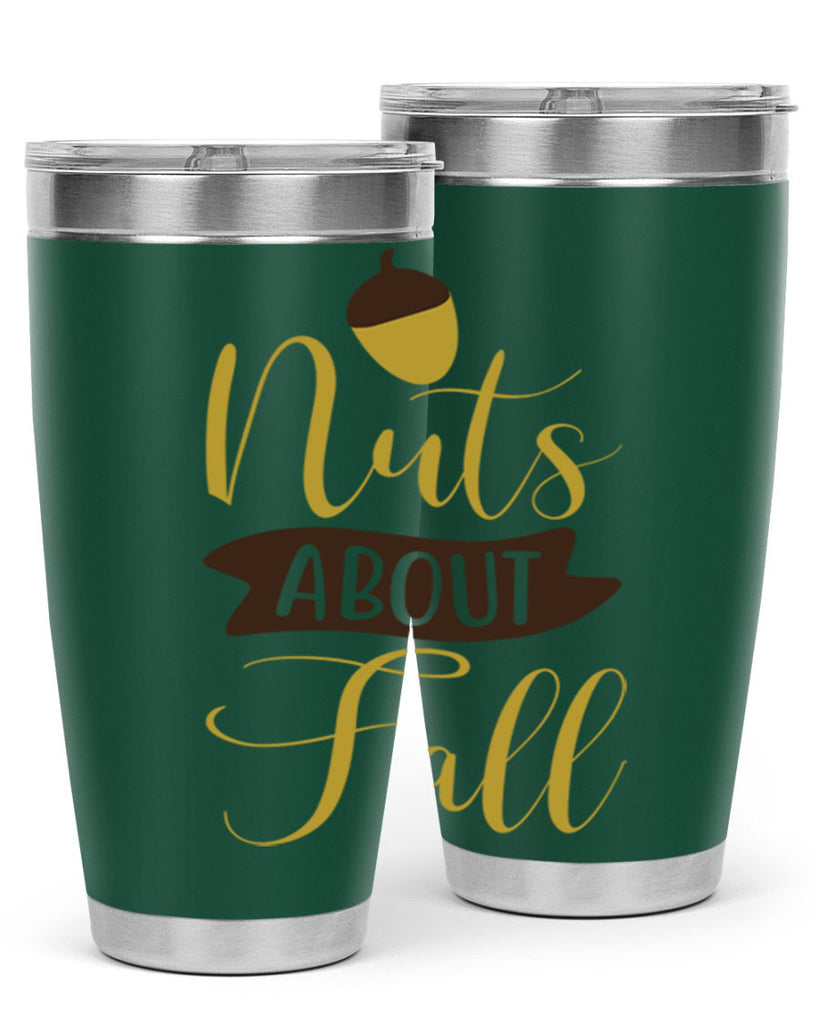 Nuts About Fall 442#- fall- Tumbler