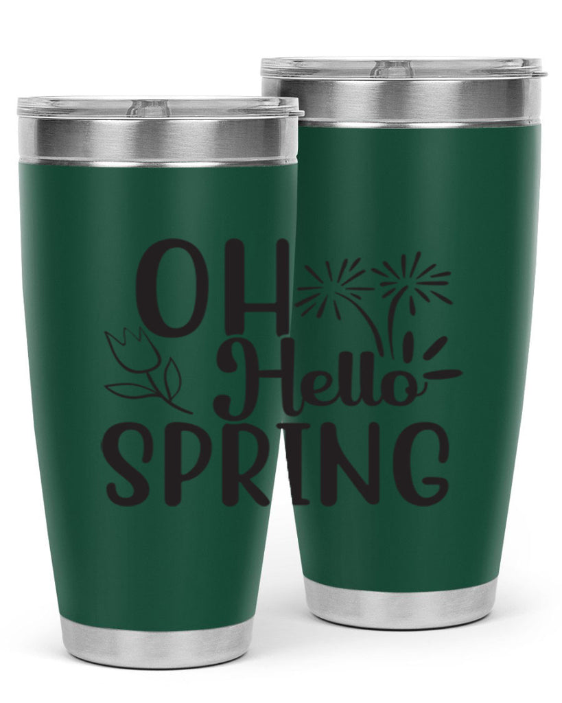 Oh hello spring 358#- spring- Tumbler